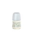 Kojenecká láhev Wonderland New 150 ml Fyziol průtok S Suavinex  - Modrý květ