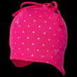 Dívčí nasazovací čepice Růžová s puntíky RDX - Vel. 3