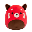 Squishmallows 20 cm - Panda červená - Cici
