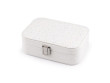 Malá šperkovnice 10x15x5 cm - bílá