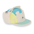 Kšiltovka s UV ochranou a ochranou krku Bear Blue KiETLA FUN OURS‘ON  - 42-45 cm