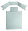 Mušelínový set povlečení 3-dílný BabyMatex - Mint