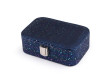 Malá šperkovnice 10x15x5 cm - modrá