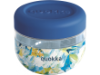 Plastová nádoba na jídlo Bubble 500 ml Quokka - Blue Peonies