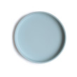 Mushie silikonový talíř s přísavkou Classic - Powder-blue