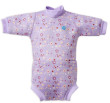 Baby neoprén - body - Lilac Spring - Vel. S (0-4 měs.)