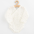 Kojenecké mušelínové body s bočním zapínáním New Baby Arthur - Vel. 68