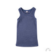 Dětské Merino tílko Ocean Mélange PoPoLiNi - Vel. 86/92