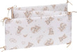 Ochranný bavlněný mantinel do postýlky Infantilo - Spící medvěd