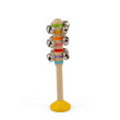 Rolničky 1 ks Bigjigs Toys - žlutá