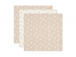 Pleny 3 ks 70x70 cm Jollein  - Twig Wild Rose