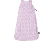 Letní spací pytel, zajíc růžový zip na boku  - 60 cm