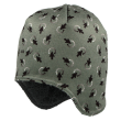 Chlapecká čepice na uši Šipky RDX - Zelená Vel. 3