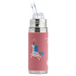 Termo láhev s brčkem Pura 260 ml - Unicorn