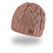 Čepice pletená srdce Outlast ® Kašmír - Vel. 5 (49 - 53 cm)
