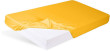 Prostěradlo jersey s gumou 70 x 140 cm BabyMatex - Oranžové