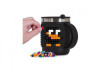 Termohrnek Pixie Crew  440 ml se silikonovým panelem + pixely černá/černá