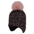 Čepice na uši s bambulí Srdíčka RDX - Vel. 3