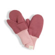 Palcové rukavice zateplené Warmkeeper Ruby red Esito - Vel. 1 - 2 roky