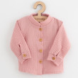 Kojenecká mušelínová košile New Baby Soft dress růžová - Vel. 68