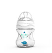 Skleněná lahvička Nuvita 140 ml  - White