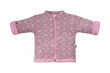 Kabátek stojáček dvouvrstvý na zip Bubliny Baby Service - Růžový Vel. 68