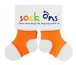 Sock ons - držák ponožek - Oranžová 0-6m