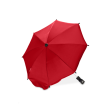 Deštník/slunečník ke kočárku  - Červená