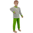 Bavlněné pyžamo zelený puntík Esito Vel. 86 - 122 - Vel. 86