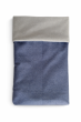 Nepadací deka na kočárek - Jeans
