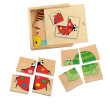 Minipuzzle Beruška v dř. krabičce