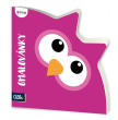 Omalovánky Kvído  - Sova