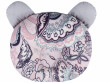 Podhlavníček pro miminka Velvet Bear Infantilo - Boho růžová/šedá
