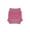 Plavky Happy Nappy - růžový kanýrek - Vel. S (3 - 6 kg)
