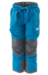 Outdoorové kalhoty podšité fleezovou podšívkou modrá - Vel. 110