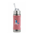 Nerezová láhev s brčkem 325 ml Pura - Unicorn