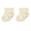 Dětské ponožky Stay-on-Socks Vel. 0 - 6 m 2 páry KipKep - Off White