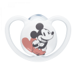 Silikonové šidítko Space Disney Mickey Mouse Vel. 0-6 měs. Nuk - Bílá