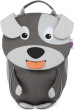Batůžek pro nejmenší Affenzahn small - Friend dog - grey