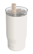 Nerezový termohrnek s brčkem 720 ml Quokka - Ivory