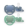 Šidítko Ultrasoft Premium 6-18 m 2 ks Philips Avent - Chlapec