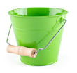 Zahradní kovový kyblík - Zelený