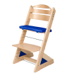 Dětská rostoucí židle Jitro Plus Buk - Tm. modrý klín + modrý