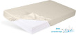 Chránič matrace s PU zátěrem jersey 80 x 160 x 10 BabyMatex - Béžové