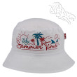 Dívčí letní klobouk Summer Time RDX - Bílý Vel. 52