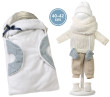 Obleček pro panenku miminko new born velikosti 40-42 cm Llorens 