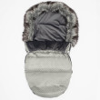 Zimní fusak New Baby Lux Fleece - Grey