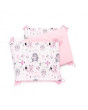 Skládaný mantinel 35 x 150 cm Velvet T-tomi - Pink bears