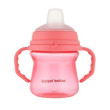 Hrneček se silikonovým pítkem FirstCup 150 ml Canpol Babies - Růžový
