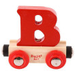 Vagónek dřevěné vláčkodráhy Bigjigs Rail - Písmeno B